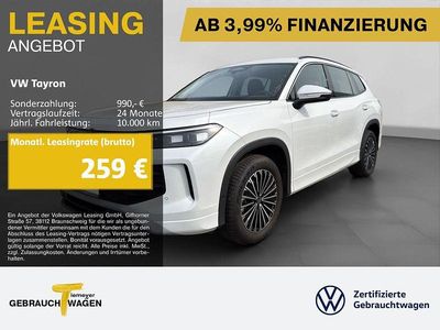 Gebraucht VW Tayron Life 150 PS (110 kW) 2025 Weiß SUV
