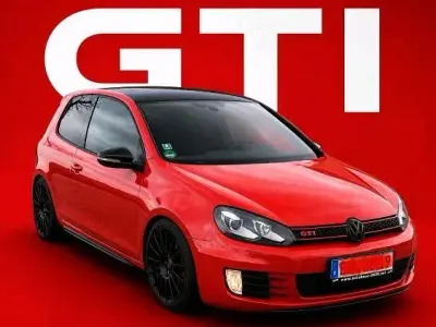Gebraucht VW Golf VI GTI 211 PS (155 kW) 2009 Rot Kleinwagen