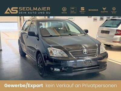 Gebraucht Toyota Corolla Sol 97 PS (71 kW) 2004 Black mica / ink Limousine