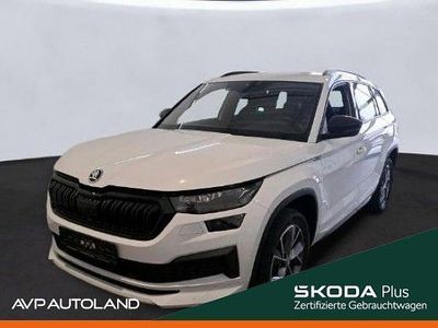 Occasion Skoda Kodiaq SportLine 200 PK (147 kW) 2022 Wit SUV