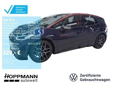 Gebraucht VW ID.3 GTX 239 kW (326 PS) 2025 Ultra violet metallic Kleinwagen