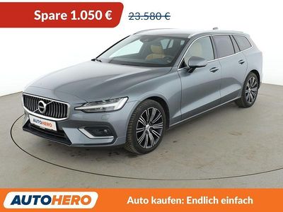 Gebraucht Volvo V60 Inscription 190 PS (139 kW) 2018 Grau Kombi