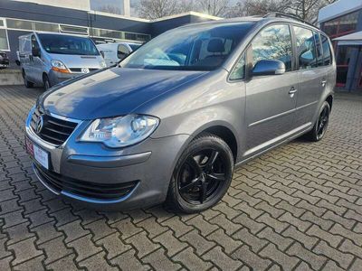 gebraucht VW Touran 1.4 TSI,Braun Leder,Klima,AHK,Alu,SD,Tüv 3/2026