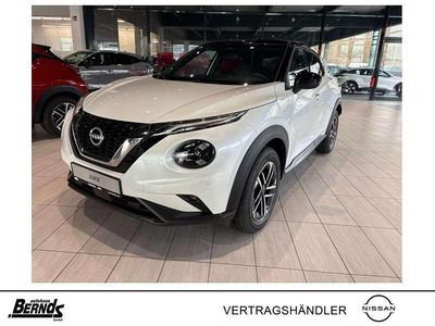Neu Nissan Juke N-Connecta 114 PS (83 kW) 2026 Pearl white perleffekt/kontras (metallic) SUV