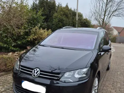 Gebraucht VW Sharan Highline 170 PS (125 kW) 2011 Schwarz Van / Kleinbus