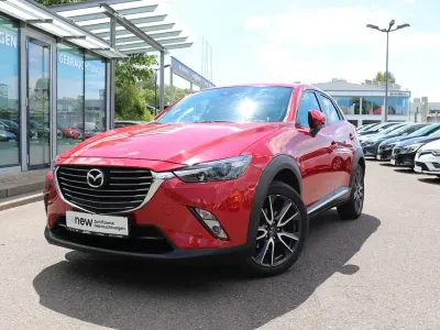 Gebraucht Mazda CX-3 Sports-Line 120 PS (88 kW) 2017 Rot SUV