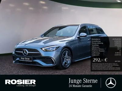Brugt Mercedes C220 Advanced 200 HK (147 kW) 2024 Grå Stationcar