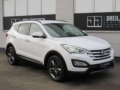 Gebraucht Hyundai Santa Fe Premium 197 PS (144 kW) 2015 Weiß SUV