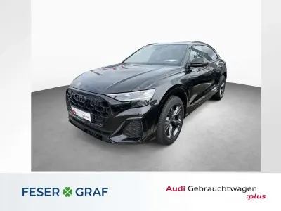 Gebraucht Audi Q8 S-Line 286 PS (210 kW) 2025 Mythosschwarz metallic SUV