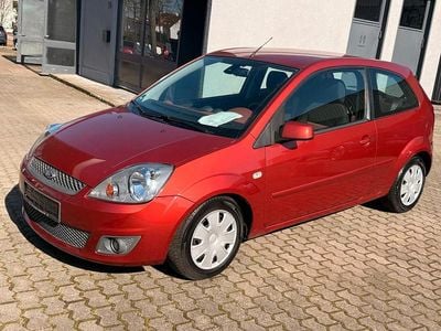 Gebraucht Ford Fiesta 80 PS (58 kW) 2008 Orange Kleinwagen