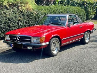 Gebraucht Mercedes SL450 218 PS (160 kW) 1975 Rot Cabrio