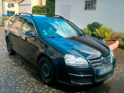 Gebraucht VW Golf VI Comfortline 122 PS (89 kW) 2009 Schwarz Kleinwagen