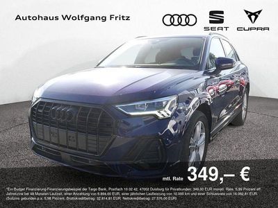 Gebraucht Audi Q3 S-Line 190 PS (139 kW) 2021 Navarrablau metallic SUV