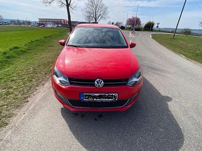 Gebraucht VW Polo Highline 86 PS (63 kW) 2010 Rot Kleinwagen