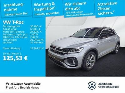 Gebraucht VW T-Roc R-line 150 PS (110 kW) 2025 Silber SUV