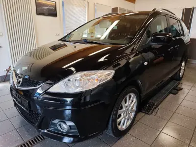 Gebraucht Mazda 5 Active 145 PS (106 kW) 2012 Schwarz Van / Kleinbus