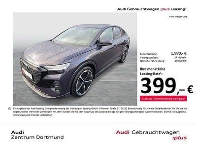 Gebraucht Audi Q4 Sportback e-tron S-Line 210 kW (286 PS) 2025 Violett SUV