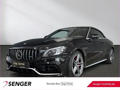 Brugt Mercedes C63 AMG AMG 510 HK (375 kW) 2020 Sort Cabriolet