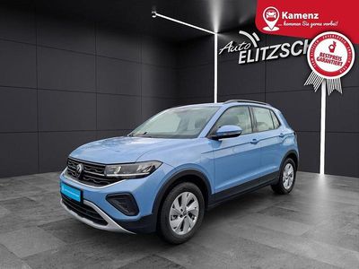 Gebraucht VW T-Cross Life 95 PS (69 kW) 2025 Clear blue metallic SUV