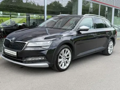 Gebraucht Skoda Superb Scout 4x4 190 PS (139 kW) 2020 Schwarz Kombi