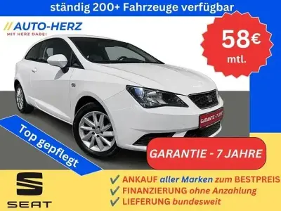 Gebraucht Seat Ibiza 69 PS (50 kW) 2014 Weiß Kleinwagen
