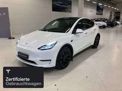 Gebraucht Tesla Model Y Long Range AWD 258 kW (351 PS) 2023 Weiß SUV