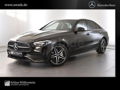 Gebraucht Mercedes C220 AMG 197 PS (144 kW) 2026 Metalliclack obsidianschwarz m Limousine