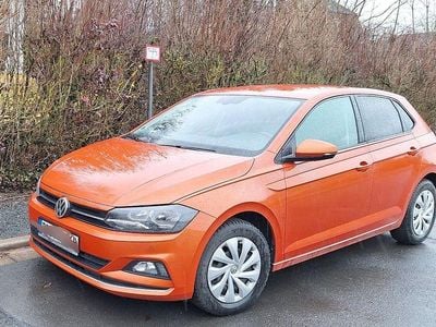 Gebraucht VW Polo Highline 95 PS (69 kW) 2018 Orange Kleinwagen