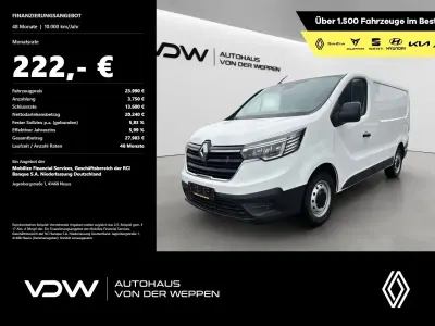 Gebraucht Renault Trafic Komfort 81 PS (59 kW) 2023 Weiß Van / Kleinbus