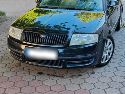Gebraucht Skoda Superb 163 PS (119 kW) 2007 Schwarz Limousine