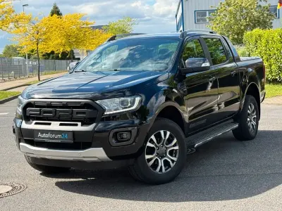 Używany Ford Ranger Wildtrack 170 KM (125 kW) 2021 Czarny Pickup