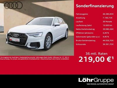 Gebraucht Audi A6 S-Line 204 PS (150 kW) 2025 Gletscherweiß metallic Kombi