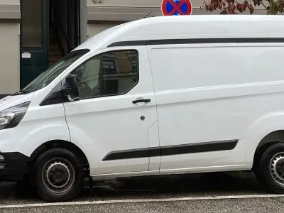 Gebraucht Ford Transit Custom 107 PS (78 kW) 2021 Weiß Limousine