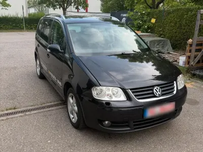 Gebraucht VW Touran 140 PS (102 kW) 2006 Schwarz Van / Kleinbus