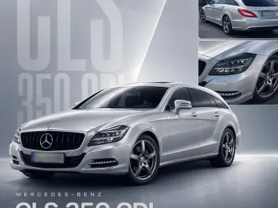 Gebraucht Mercedes CLS350 265 PS (194 kW) 2013 Silber Kombi