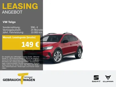 Brugt VW Taigo Goal 116 HK (85 kW) 2025 Rød SUV