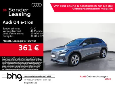 Gebraucht Audi Q4 e-tron Sport 150 kW (204 PS) 2025 Blau SUV