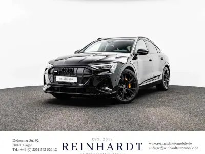Gebraucht Audi e-tron Sportback S-Line 300 kW (408 PS) 2023 Mythosschwarz metallic SUV