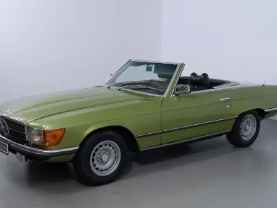 Gebraucht Mercedes SL350 194 PS (142 kW) 1978 Grün Cabrio