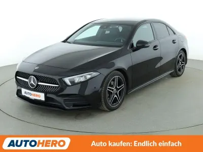 Brugt Mercedes A200 AMG line 163 HK (119 kW) 2021 Sort Sedan