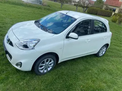 Gebraucht Nissan Micra Comfort 80 PS (58 kW) 2015 Weiß Kleinwagen