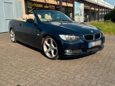 Gebraucht BMW 320 Cabriolet 170 PS (125 kW) 2008 Blau Cabrio