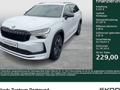 Second-hand Skoda Kodiaq SportLine 193 CP (141 kW) 2025 Alb SUV