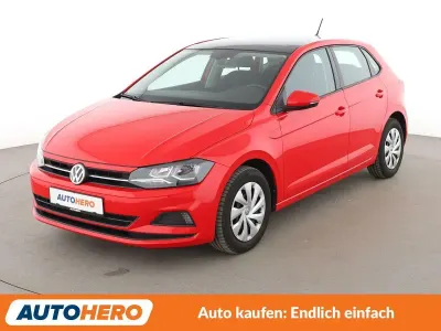 Gebraucht VW Polo Comfortline 95 PS (69 kW) 2019 Rot Kleinwagen