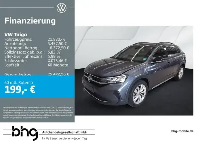 Gebraucht VW Taigo Goal 116 PS (85 kW) 2025 Grau SUV