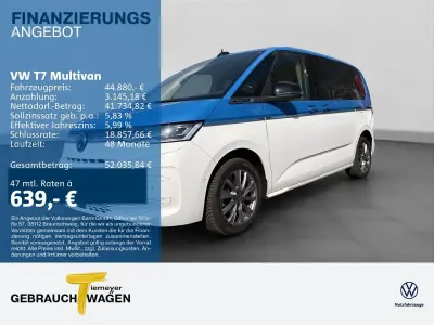 Gebraucht VW Multivan Energetic 218 PS (160 kW) 2023 Blau Van / Kleinbus