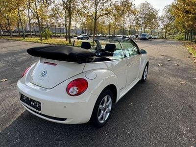 Gebraucht VW New Beetle Cabriolet 102 PS (75 kW) 2010 Harvest moonbeige Cabrio