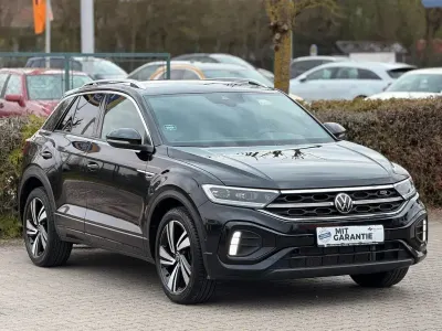 Gebraucht VW T-Roc R-line 150 PS (110 kW) 2022 Schwarz SUV
