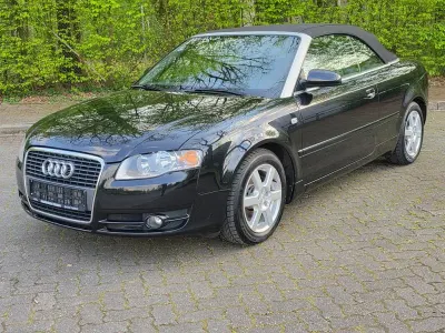 Gebraucht Audi A4 Cabriolet 163 PS (119 kW) 2009 Phantomschwarz perleffekt (metallic) Cabrio