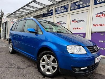 Blau Gebraucht 2004 VW Touran Highline Van / Kleinbus | 5.999 € (Teuer)